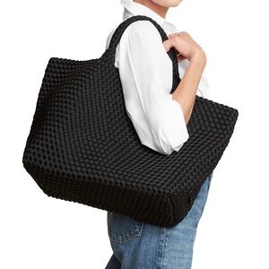 Large St Barth tote in black. Brand new without tags. Never used.